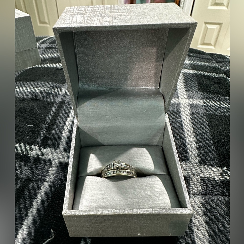 Women’s Ring 1CTW 14K White Gold Set